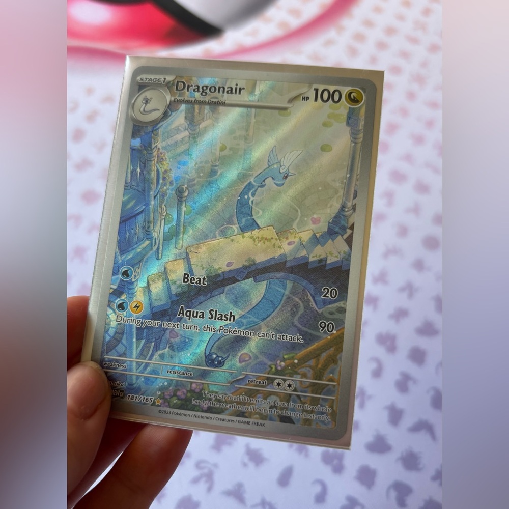Pokémon: Dragonair 181/165 Illustration Rare